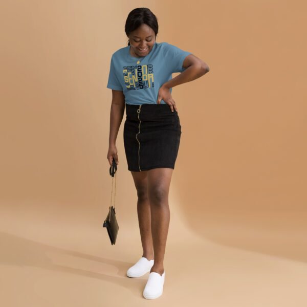 Senior 2025 Celebration T-Shirt in Various Colors and Sizes - 100% Cotton, Lightweight, Comfortable - Perfect for Seniors - On-Demand Production - Reduce Overproduction - Shop Now! - Image 4