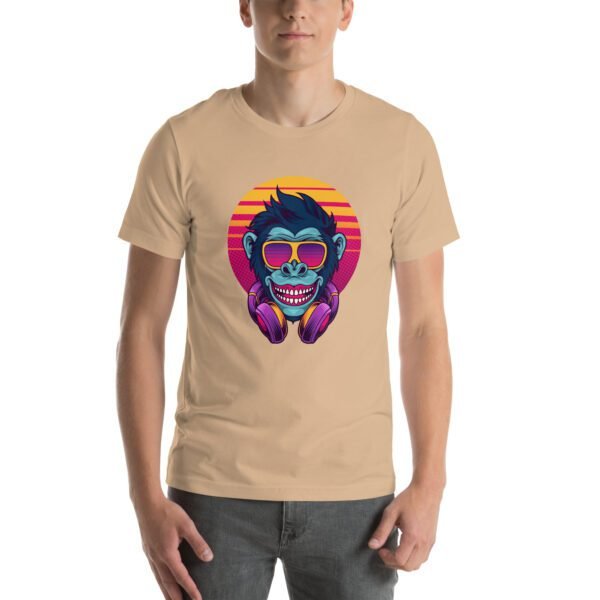 Music Lover's T-Shirt in Black, Citron, Heather Prism Ice Blue, Kelly, Orange, Red, Soft Cream, Tan - XS-4XL - 100% Cotton - Music T-Shirts - Image 25