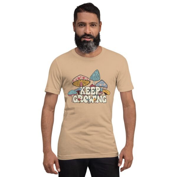 Keep Growing Inspirational Tee-shirt in Black, Navy, Lilac, and Peach - XS-4XL - Soft Fabric - Image 21