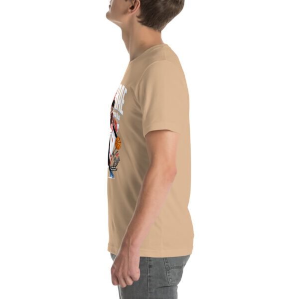 Sporty Vibes T-Shirt: Aqua, Berry, Black, Heather Midnight Navy, Heather Orange, Heather True Royal, Mauve, Mustard, Tan - Sizes 2XL-4XL, Lightweight 100% Combed Cotton, Ideal for Sports Enthusiasts - Image 51