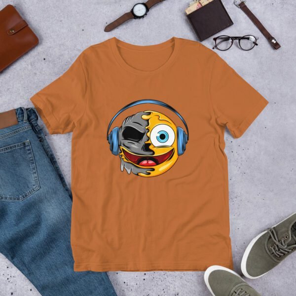 Soundwave Passion Men’s Music Lovers Shirt in Black Heather, Navy, Blue, Mustard, Red, Tan, Toast, White - 100% Cotton - Lightweight & Comfortable - Music Enthusiasts - On-Demand Production - Music T-Shirts