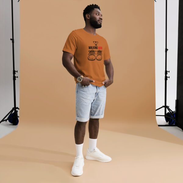 Heather Prism Ice Blue Unisex T-Shirt Design for Men’s | Heather Prism Lilac, Peach, Orange, Red | XS-4XL Sizes | Vintage Tee - Image 4