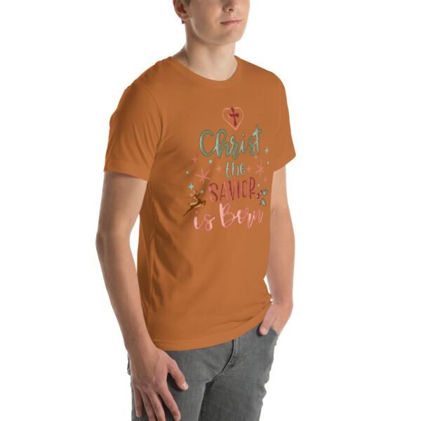 Savior is Born Holiday Shirt - Celebrate Christ's Birth with this Festive Tee! - Image 19