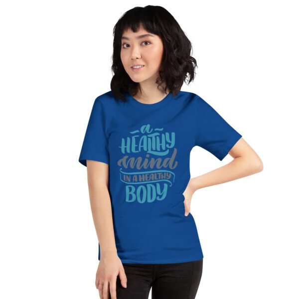 Mind and Body Fitness Shirt - Healthy Mind in a Healthy Body | Available in Various Colors and Sizes | Fitness T-Shirts - Image 13