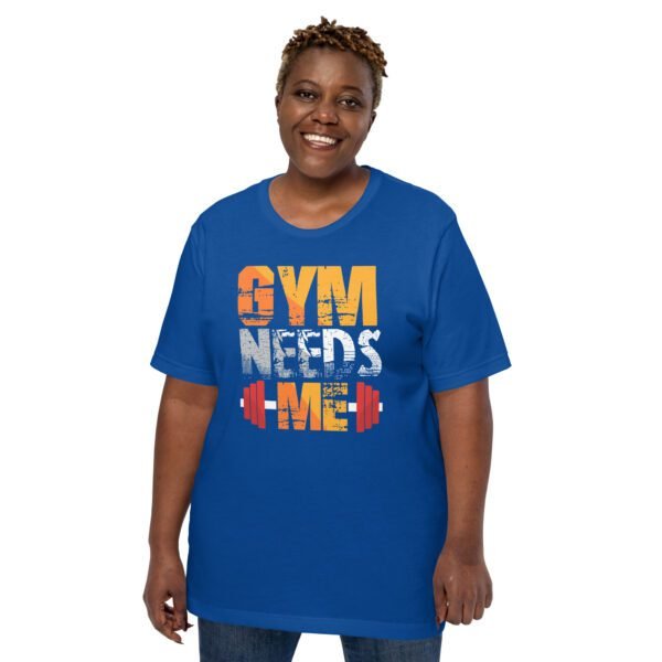 Premium Gym T-Shirt Collection: Black Heather, Brown, Cardinal, and More - Gym Needs Me - XS-5XL - 100% Cotton - Fitness Tees - Image 31