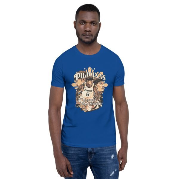 PILIPINAS 6 Performance Tee-Shirt in Multiple Colors and Sizes - 100% Combed Cotton - Lightweight and Comfortable - Perfect for Sports - On-Demand Production - Reduce Overproduction - Shop Now!
