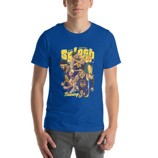 Shop Nation Running Dub Splash T-Shirt in Various Colors and Sizes - 100% Cotton, Lightweight, Perfect for Sports - On-Demand Production to Reduce Overproduction - Buy Now!
