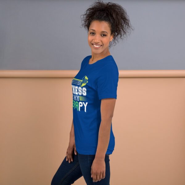 Fitness Is My Therapy Shirt - Berry, Black, Brown | S-4XL | 100% Cotton | Lightweight - Image 35