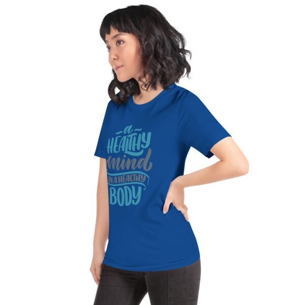 Mind and Body Fitness Shirt - Healthy Mind in a Healthy Body | Available in Various Colors and Sizes | Fitness T-Shirts - Image 14