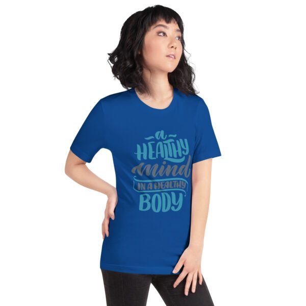 Mind and Body Fitness Shirt - Healthy Mind in a Healthy Body | Available in Various Colors and Sizes | Fitness T-Shirts - Image 15