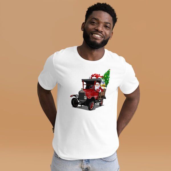 Santa's Gift Truck Christmas Celebration Tee - Festive Holiday Shirt for Men and Women