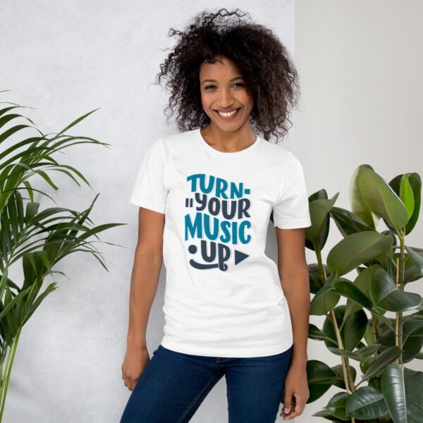 Trendy Music Lover's Tee in Black, Navy, Blue, Lilac, Orange, Red, Cream, White - XS-4XL - 100% Combed Cotton - Lightweight & Comfortable - Perfect for Music Enthusiasts - Made to Order - Image 33