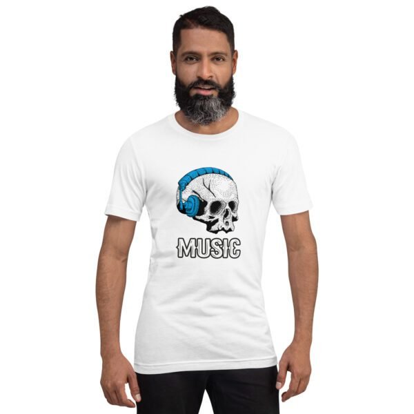 Music is My Life Premium Tee for Music Lovers in Black, Navy, Peach, Mustard, Red, White - XS-4XL - 100% Cotton - Lightweight - Image 33
