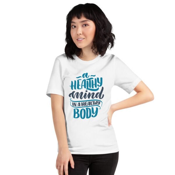 Mind and Body Fitness Shirt - Healthy Mind in a Healthy Body | Available in Various Colors and Sizes | Fitness T-Shirts - Image 55