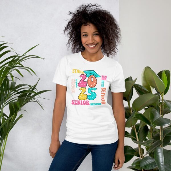 Senior Year 2025 T-Shirt Collection: Soft Cotton Blend in Various Colors & Sizes - Perfect for Seniors - On-Demand Production - Shop Now! - Image 29