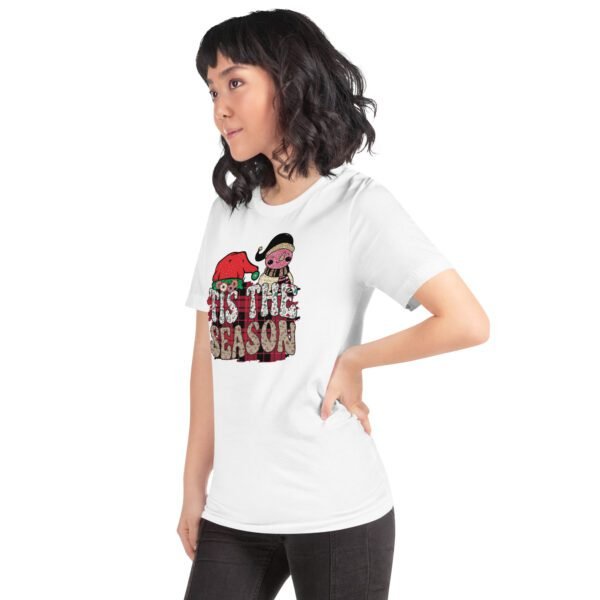 Festive Holiday Shirt in Athletic Heather, Black, Mint, Red, Toast, White - XS-4XL - 100% Cotton - Holiday T-Shirt for Men and Women - Image 44