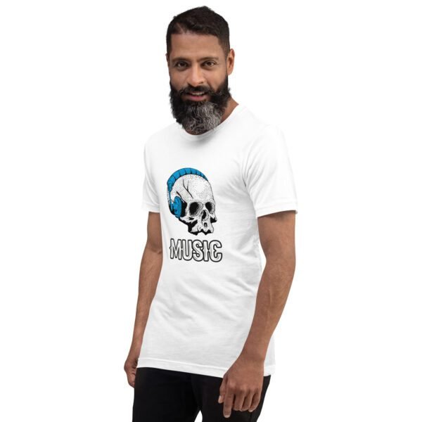 Music is My Life Premium Tee for Music Lovers in Black, Navy, Peach, Mustard, Red, White - XS-4XL - 100% Cotton - Lightweight - Image 35