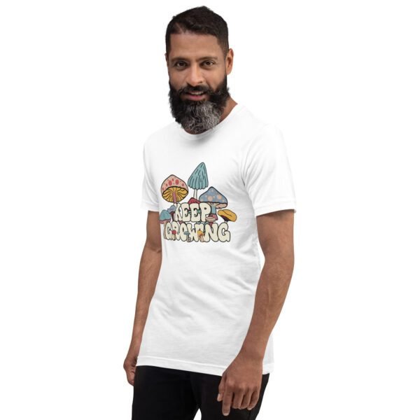 Keep Growing Inspirational Tee-shirt in Black, Navy, Lilac, and Peach - XS-4XL - Soft Fabric - Image 35