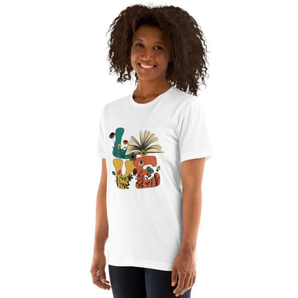 Vintage Unisex Love Vibes T-Shirt in Multiple Colors and Sizes - 100% Cotton Lightweight Tee with On-Demand Production - Image 45