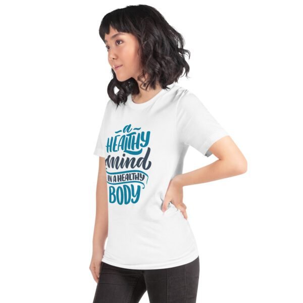 Mind and Body Fitness Shirt - Healthy Mind in a Healthy Body | Available in Various Colors and Sizes | Fitness T-Shirts - Image 56
