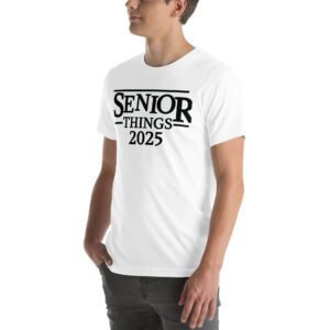 Senior Year T-Shirt 2025 in Aqua, Berry, Citron & More - 100% Combed Cotton - Lightweight & Comfortable - Available in XL, 2XL, 3XL - Ideal for Senior Year Celebrations