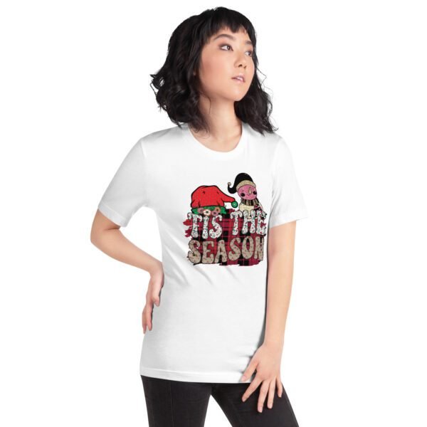 Festive Holiday Shirt in Athletic Heather, Black, Mint, Red, Toast, White - XS-4XL - 100% Cotton - Holiday T-Shirt for Men and Women - Image 45