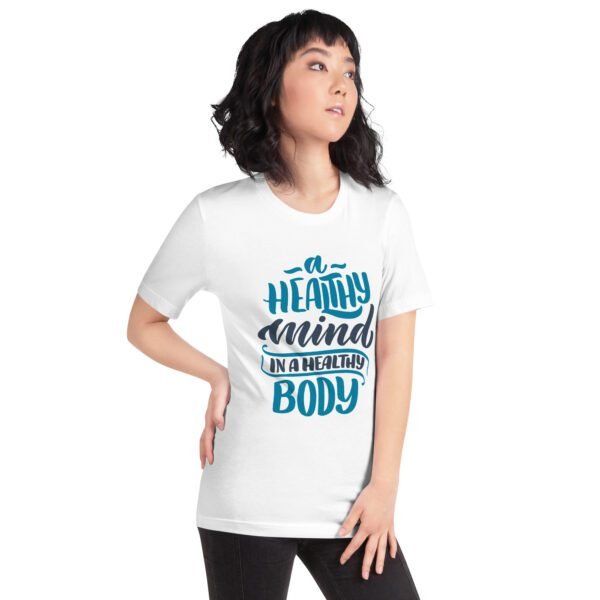Mind and Body Fitness Shirt - Healthy Mind in a Healthy Body | Available in Various Colors and Sizes | Fitness T-Shirts - Image 57