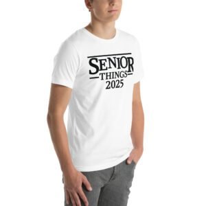 Senior Year T-Shirt 2025 in Aqua, Berry, Citron & More - 100% Combed Cotton - Lightweight & Comfortable - Available in XL, 2XL, 3XL - Ideal for Senior Year Celebrations