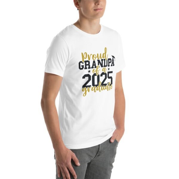 2025 Graduate Seniors T-Shirt in Asphalt, Citron, and Heather Mint - Grandpa's Pride Tee in Sizes 2XL-4XL, S-XL - Image 54