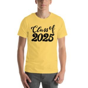 Class of 2025 Senior Year T-Shirt Collection: Ash, Citron, Heather Mint & More - Sizes S-4XL - Soft & Lightweight Cotton - Custom Made On Demand - Seniors T-Shirts