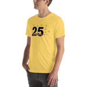 Senior Year Pride Shirt - 25 Senior | Various Colors & Sizes | 100% Combed Cotton | Lightweight