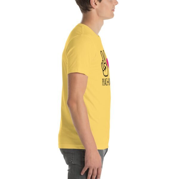 Senior Year Celebration T-Shirt 2025 - Peace Love Senior Year - Available in Multiple Colors and Sizes - 100% Combed Cotton - Lightweight and Comfortable - Perfect for Seniors - On-Demand Production - Reduce Overproduction - Ideal for Senior Year Celebrations - Great for Graduation - Shop Now! - Image 23