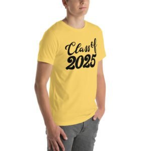 Class of 2025 Senior Year T-Shirt Collection: Ash, Citron, Heather Mint & More - Sizes S-4XL - Soft & Lightweight Cotton - Custom Made On Demand - Seniors T-Shirts