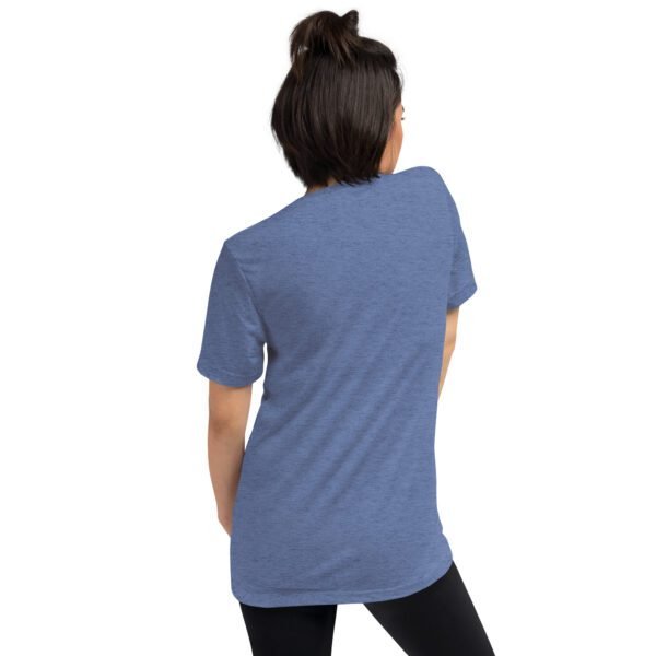 Blue Triblend Short Sleeve T-Shirt | Charcoal-Black, Clay, Grey, Mauve, Olive, Tan, Teal | XS-4XL | Vintage Fit | 50% Polyester | Pop Culture Tee - Image 24