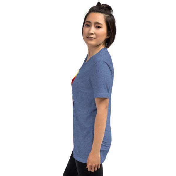 Blue Triblend Short Sleeve T-Shirt | Charcoal-Black, Clay, Grey, Mauve, Olive, Tan, Teal | XS-4XL | Vintage Fit | 50% Polyester | Pop Culture Tee - Image 20