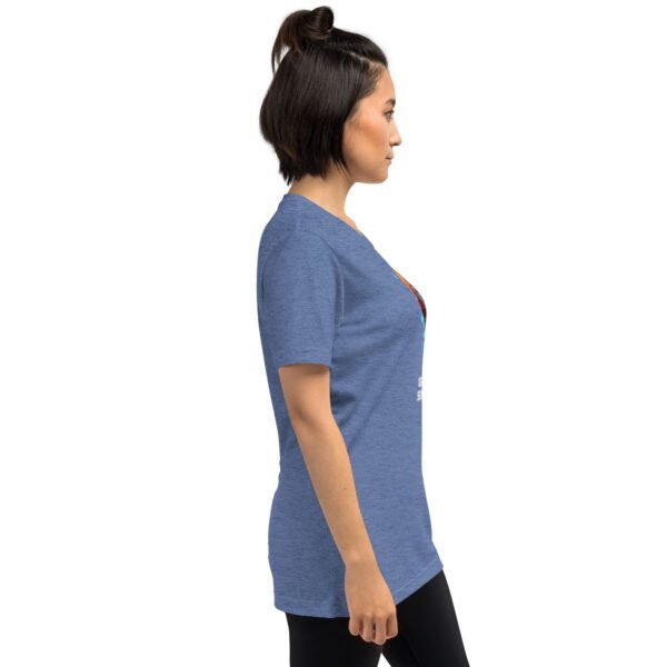 Blue Triblend Short Sleeve T-Shirt | Charcoal-Black, Clay, Grey, Mauve, Olive, Tan, Teal | XS-4XL | Vintage Fit | 50% Polyester | Pop Culture Tee - Image 22