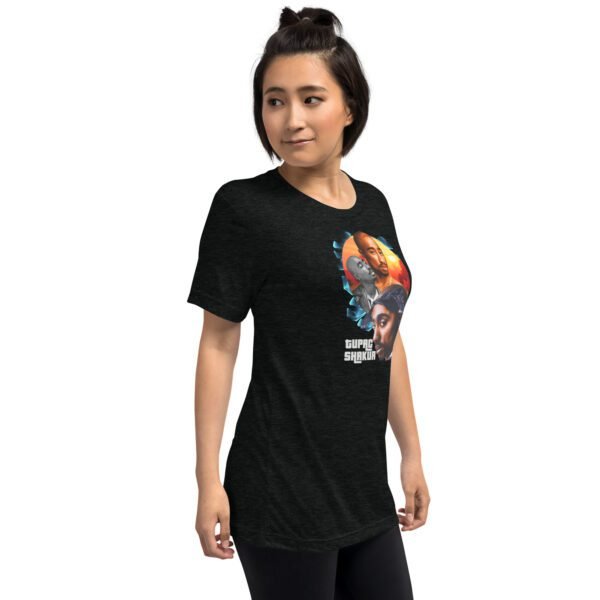 Blue Triblend Short Sleeve T-Shirt | Charcoal-Black, Clay, Grey, Mauve, Olive, Tan, Teal | XS-4XL | Vintage Fit | 50% Polyester | Pop Culture Tee - Image 5