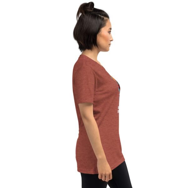 Blue Triblend Short Sleeve T-Shirt | Charcoal-Black, Clay, Grey, Mauve, Olive, Tan, Teal | XS-4XL | Vintage Fit | 50% Polyester | Pop Culture Tee - Image 16