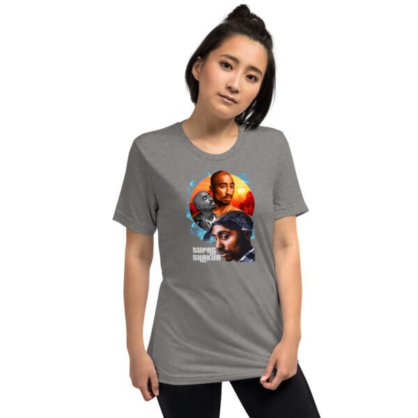 Blue Triblend Short Sleeve T-Shirt | Charcoal-Black, Clay, Grey, Mauve, Olive, Tan, Teal | XS-4XL | Vintage Fit | 50% Polyester | Pop Culture Tee - Image 25