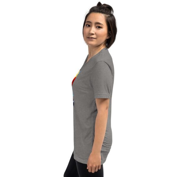 Blue Triblend Short Sleeve T-Shirt | Charcoal-Black, Clay, Grey, Mauve, Olive, Tan, Teal | XS-4XL | Vintage Fit | 50% Polyester | Pop Culture Tee - Image 26