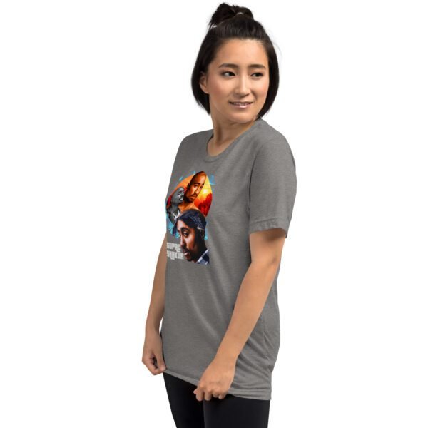 Blue Triblend Short Sleeve T-Shirt | Charcoal-Black, Clay, Grey, Mauve, Olive, Tan, Teal | XS-4XL | Vintage Fit | 50% Polyester | Pop Culture Tee - Image 27