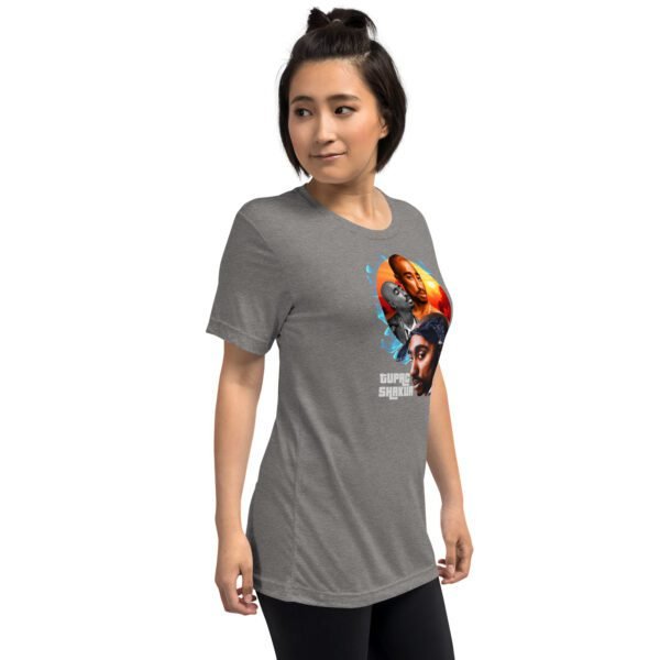 Blue Triblend Short Sleeve T-Shirt | Charcoal-Black, Clay, Grey, Mauve, Olive, Tan, Teal | XS-4XL | Vintage Fit | 50% Polyester | Pop Culture Tee - Image 29