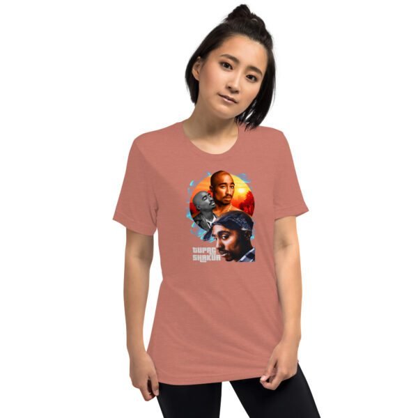Blue Triblend Short Sleeve T-Shirt | Charcoal-Black, Clay, Grey, Mauve, Olive, Tan, Teal | XS-4XL | Vintage Fit | 50% Polyester | Pop Culture Tee - Image 37