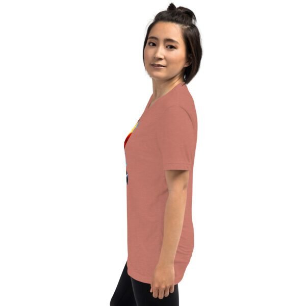 Blue Triblend Short Sleeve T-Shirt | Charcoal-Black, Clay, Grey, Mauve, Olive, Tan, Teal | XS-4XL | Vintage Fit | 50% Polyester | Pop Culture Tee - Image 38