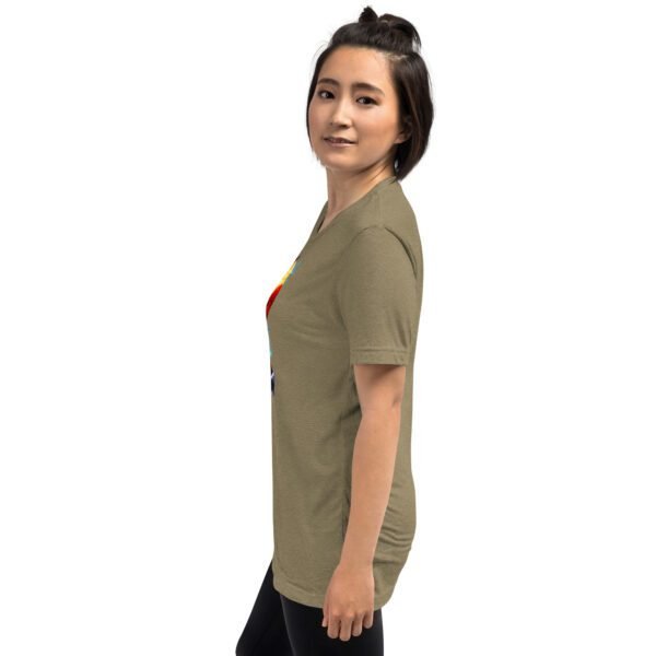 Blue Triblend Short Sleeve T-Shirt | Charcoal-Black, Clay, Grey, Mauve, Olive, Tan, Teal | XS-4XL | Vintage Fit | 50% Polyester | Pop Culture Tee - Image 32