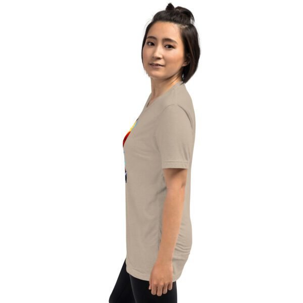 Blue Triblend Short Sleeve T-Shirt | Charcoal-Black, Clay, Grey, Mauve, Olive, Tan, Teal | XS-4XL | Vintage Fit | 50% Polyester | Pop Culture Tee - Image 44
