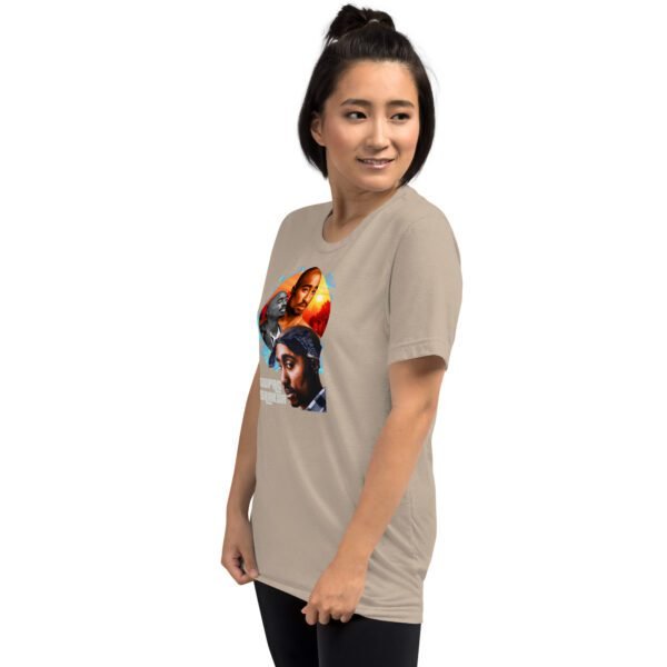 Blue Triblend Short Sleeve T-Shirt | Charcoal-Black, Clay, Grey, Mauve, Olive, Tan, Teal | XS-4XL | Vintage Fit | 50% Polyester | Pop Culture Tee - Image 45
