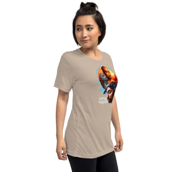 Blue Triblend Short Sleeve T-Shirt | Charcoal-Black, Clay, Grey, Mauve, Olive, Tan, Teal | XS-4XL | Vintage Fit | 50% Polyester | Pop Culture Tee - Image 47