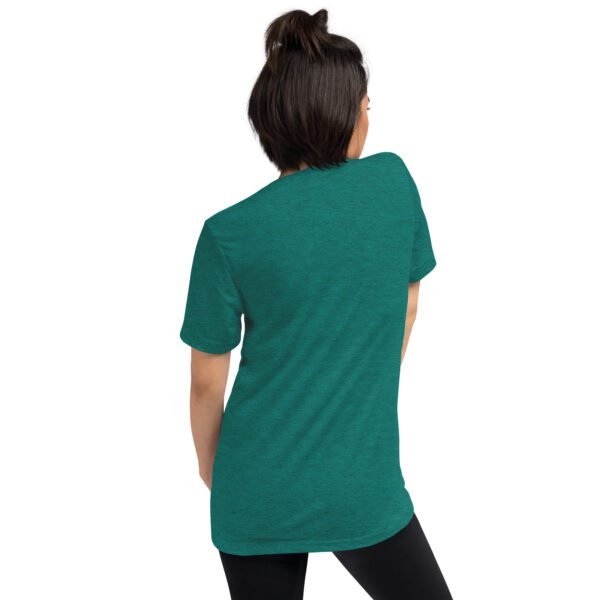Blue Triblend Short Sleeve T-Shirt | Charcoal-Black, Clay, Grey, Mauve, Olive, Tan, Teal | XS-4XL | Vintage Fit | 50% Polyester | Pop Culture Tee - Image 12