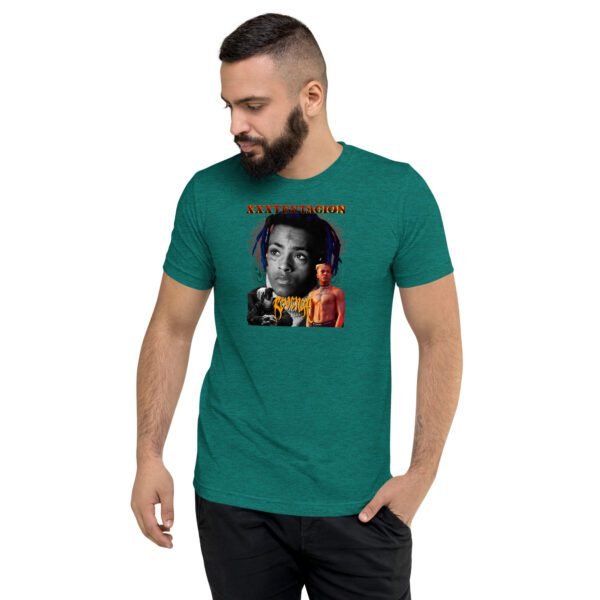 Shop the Latest Pop Culture Tri-Blend T-Shirts in Mauve, Mustard, Olive, Purple, Tan, and Teal - Sizes XS-3XL